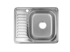 Chiuveta Freddo SN9029D, pentru blat 58 X48cm dreapta, anticalcar, inox